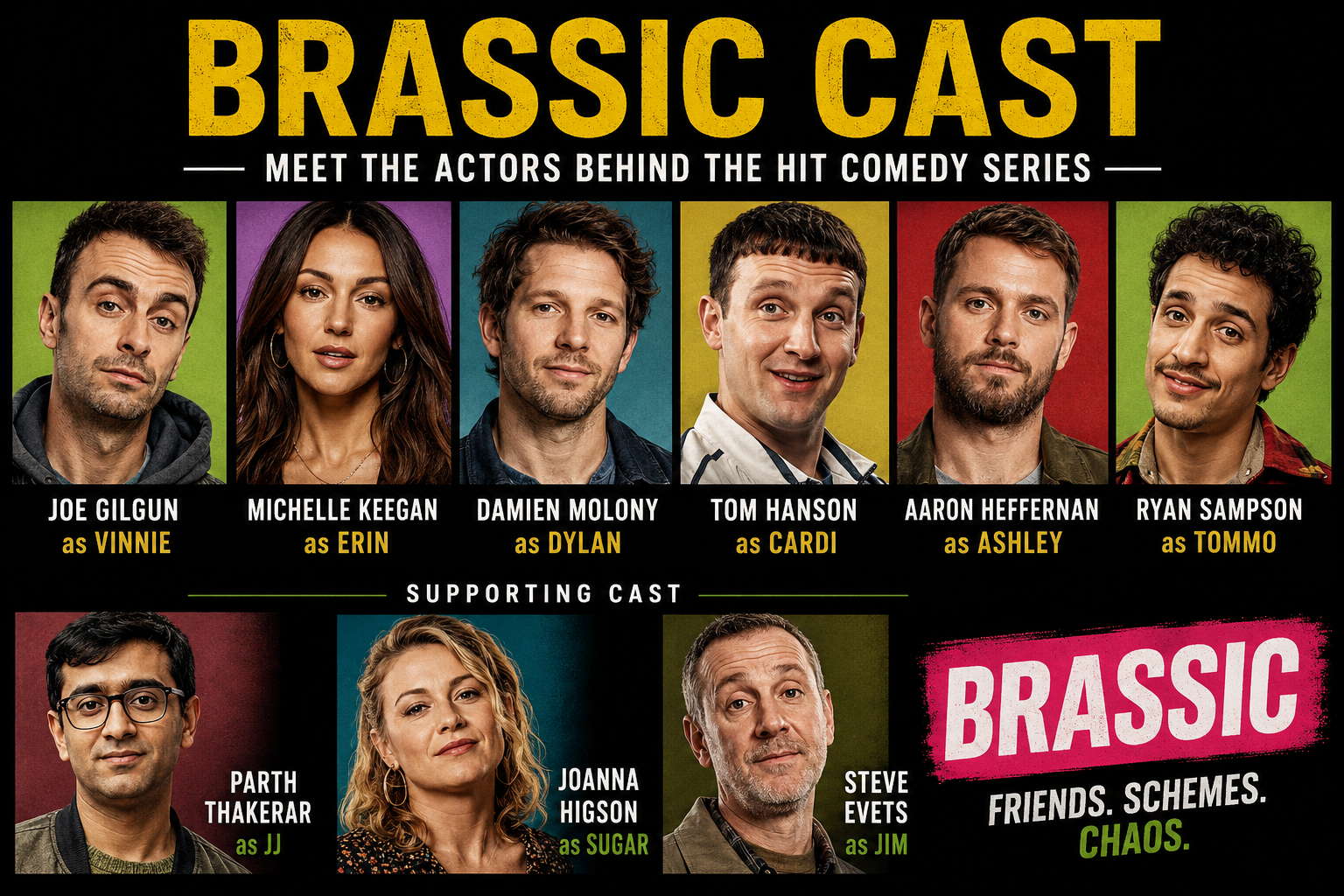 brassic cast