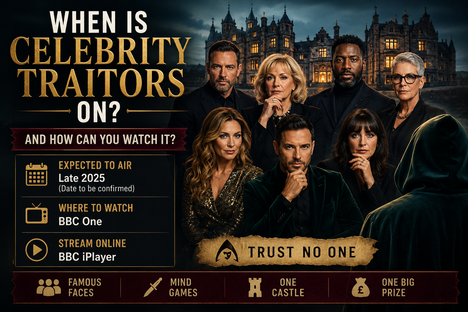 when is celebrity traitors on