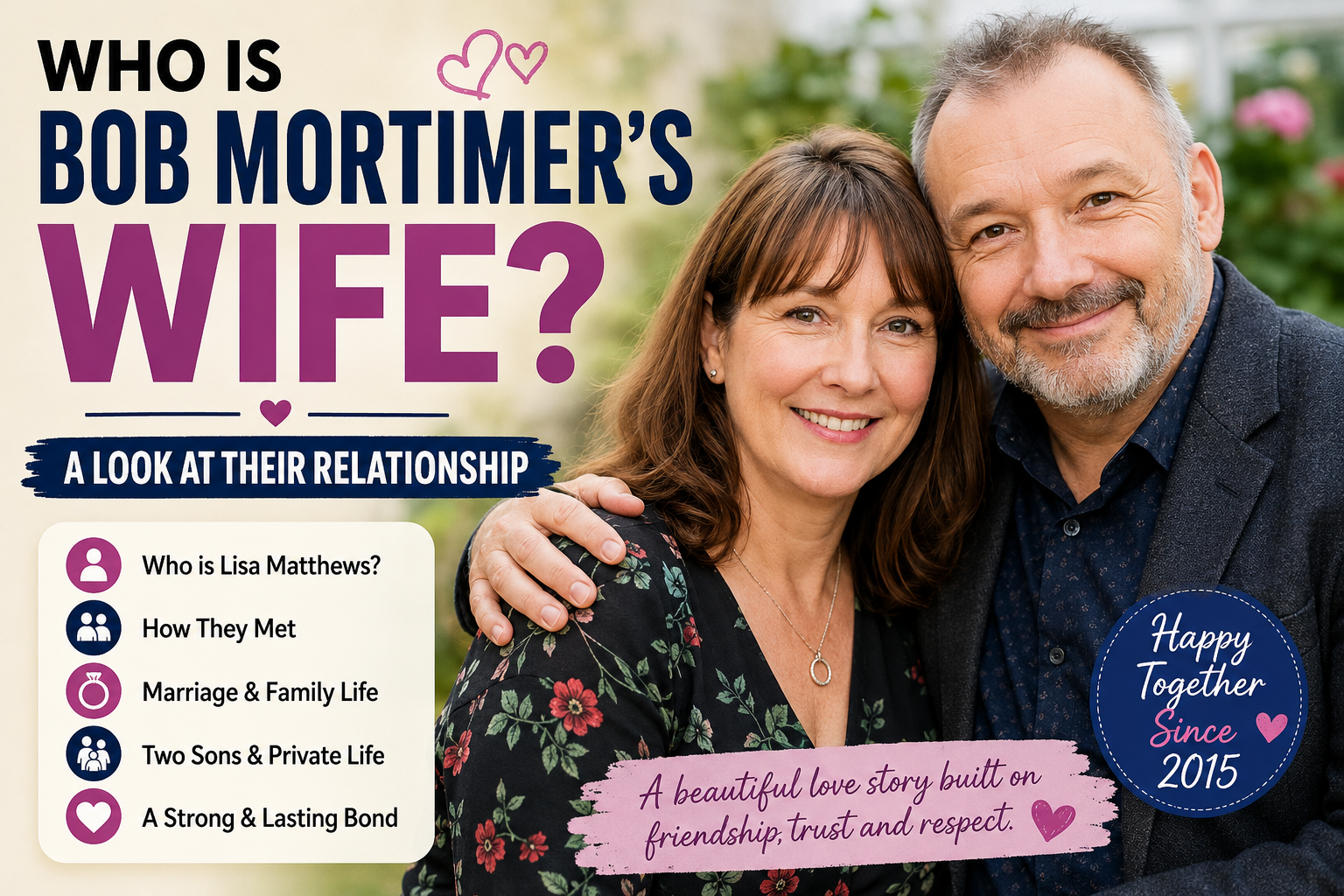 bob mortimer wife
