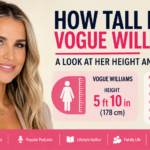 how tall is vogue williams