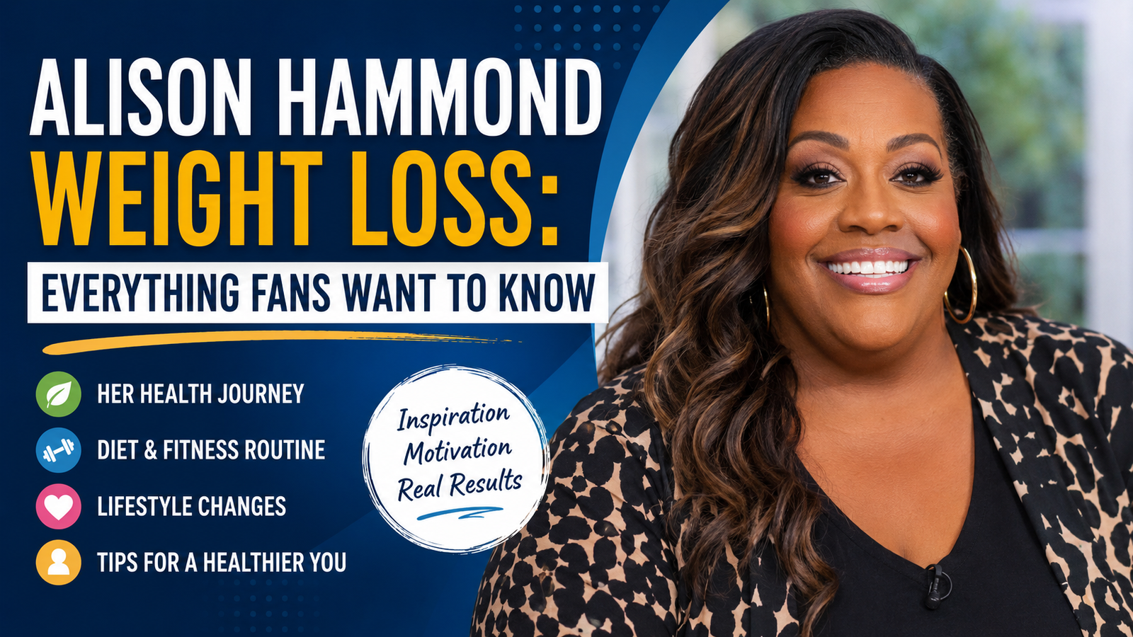 alison hammond weight loss